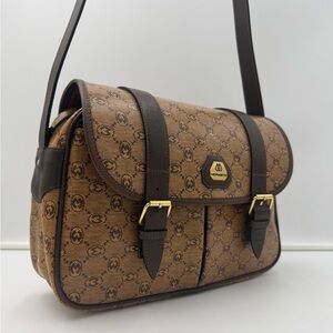 🐢MORABITO 1905 PARIS • SAC CHASSE 31 Monogram Crossbody Bag • Royal Warrant